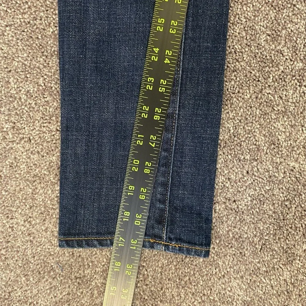 Gap Women's Premium Skinny Jeans Blue Denim Stretch Pockets Size 1 / 25.5 R